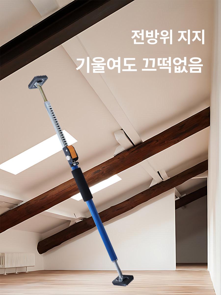 텔레스코픽 지지대 천장 수직 고정봉 60 대각선 50-115cm 클래식 2개 - 상세 이미지 4