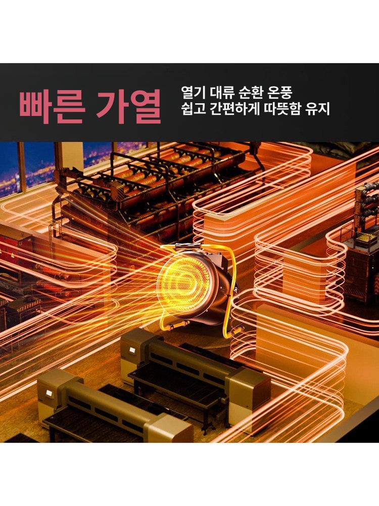 농업용 난방기 산업용 축사 공장 히터 열풍기 온실 하우스 팬 온풍기 소형 - 상세 이미지 5