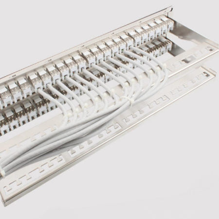 [팔라샨협력사]CAT5E 48포트 키스톤잭 판넬 패치패널 랜선소켓 UTP포트 통신자재 랜포트