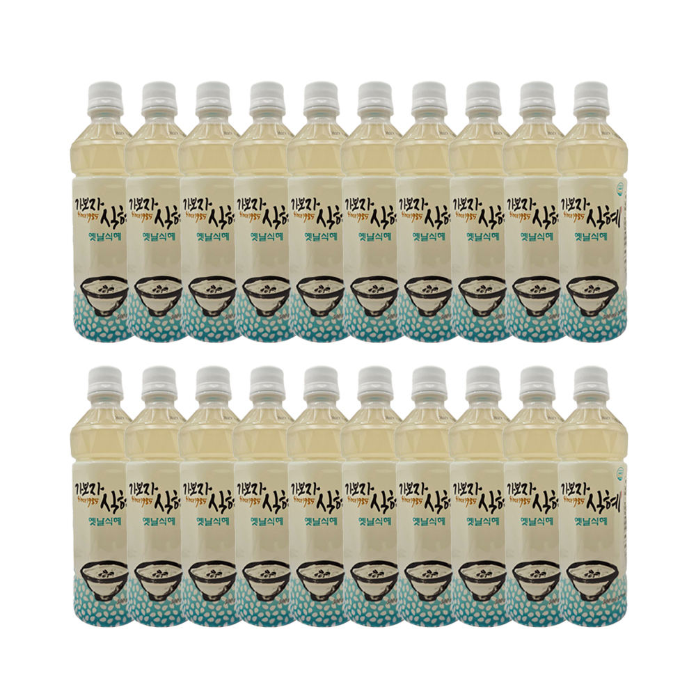 [가보자식혜] 옛날식혜 오리지널 1박스 500ml, 20개 - 상품 이미지