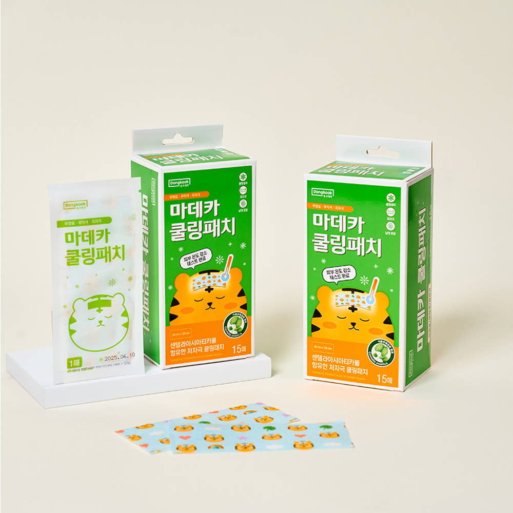 쿨링패치 동국제약 마데카 아이스 쿨패치 쿨패치 추천 사용후기