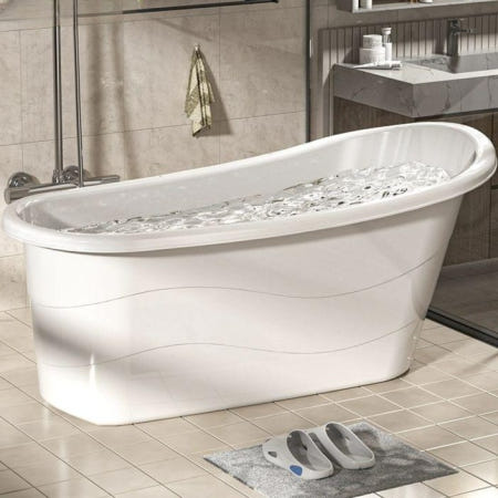 상세페이지 참조 [해외]목욕통 대형 간이욕조 가정용 이동식 휴대용 전신욕 접이식욕조 반신욕