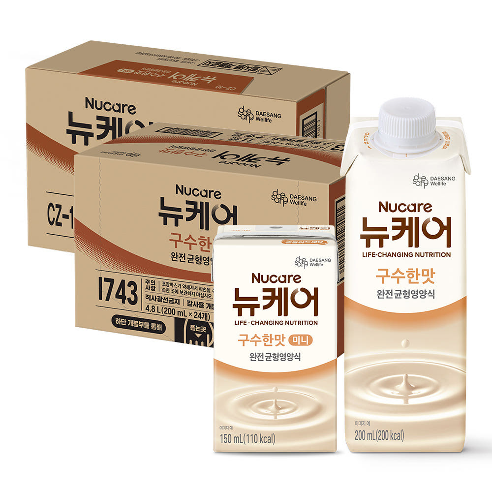 뉴케어 구수한맛 200mL 24팩 + 뉴케어 미니구수한맛 150mL 32팩 - 상세 이미지 2