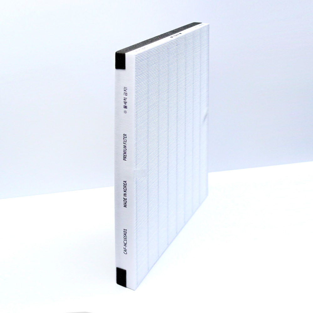 [호환] 환경필터 캐리어 공기청정기 필터 55평형 HC165K01 CAPS-F165KRAW 2개입 이미지 6