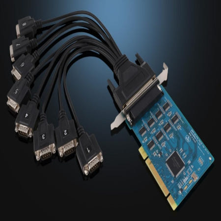 [팔라샨협력사]8포트 RS-232 PCI 시리얼 카드 시리얼포트 통신카드 RS232컨버터 PCI카드 시리얼장비
