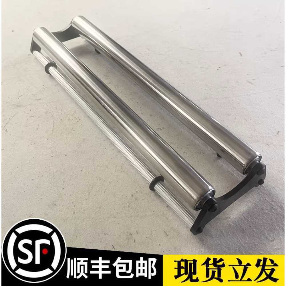 필름 롤러 거치대 원단 벽지 풀링기 롤필름 선통대 50cm 2롤 스탠드 - 상세 이미지 5