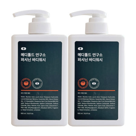 메디톨드 연구소 퍼시닌 바디워시 500ml 2개