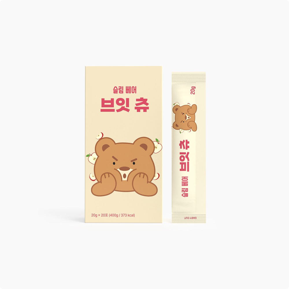 브잇 츄 림프순환 붓기순삭 사과맛 스틱젤리 20포(400g) x 1박스 - 상품 이미지