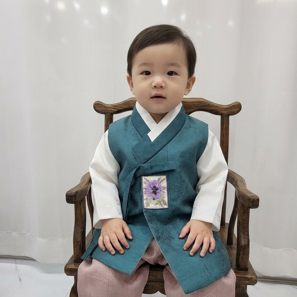 궁 한복 대여 돌 잔치 가족 추석 행사 유치원 남아 여아 아가 110번 - 상세 이미지 4