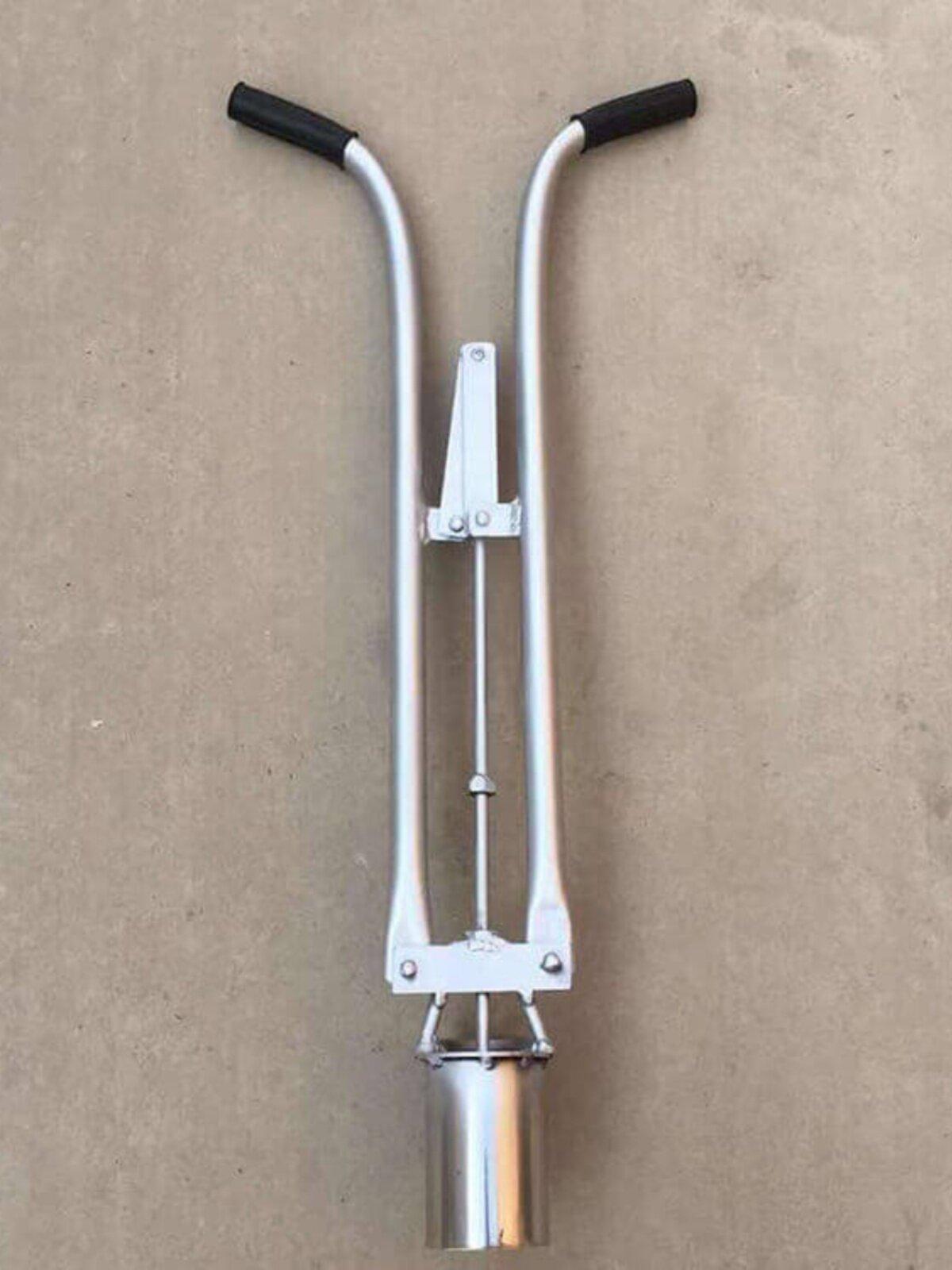 비닐 천공기 타공기 펀칭기 농작물 묘목 파종기 농기구 지름 5cm 깊이 10cm - 상세 이미지 3