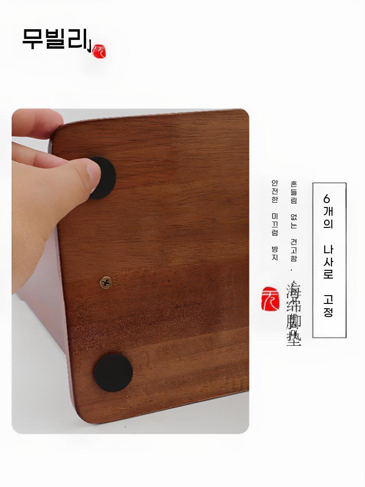 칼 거치대 식도 일식 이자카야 사시미 정리대 원목 건조 주방 칼꽂이 - 상세 이미지 5