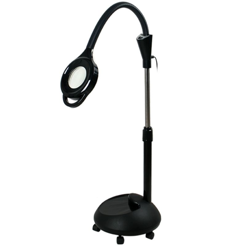 미용 LED 반영구조명 피부관리 타투 치과 네일 이동식 B1 10W 스위치 블랙 - 상품 이미지