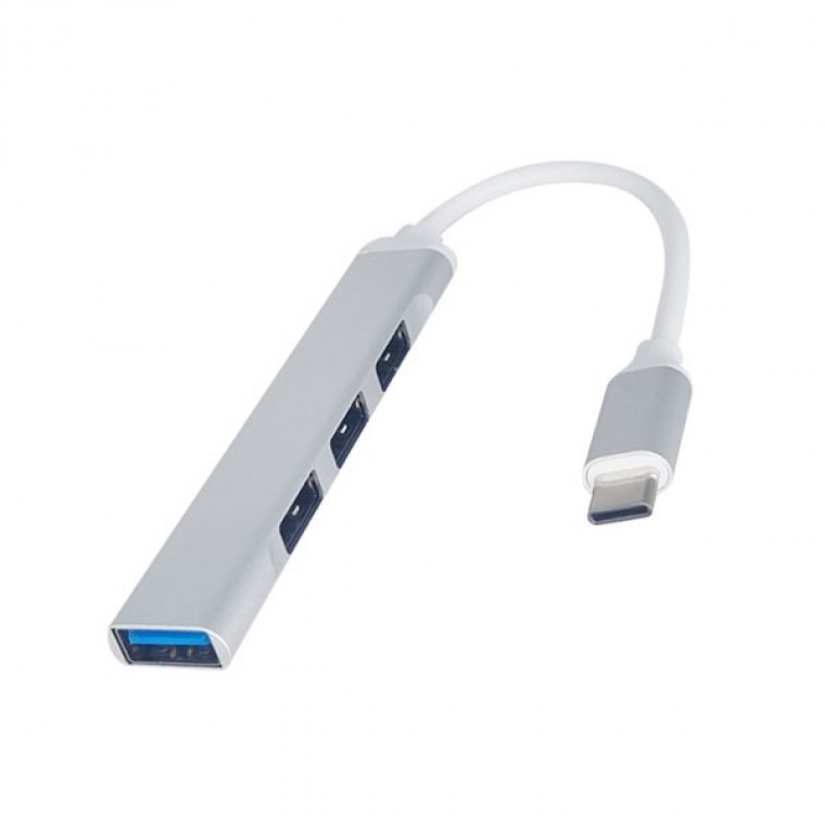 지니몰 VTMT-ACU 멀티 허브 USB 4포트 to C타입 - 상품 이미지