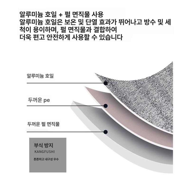 대형 보냉팩 포장 봉투 아이스팩 3번 파우치 보온 은박 21x21x28cm 6인치 정사각 박스 - 상세 이미지 5