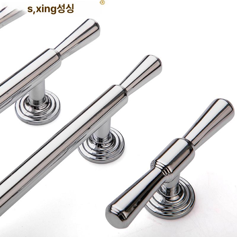 모던 은색 옷장 손잡이 미니멀리스트 캐비닛 손잡이 기본 배송 22mm 나사 - 상세 이미지 5