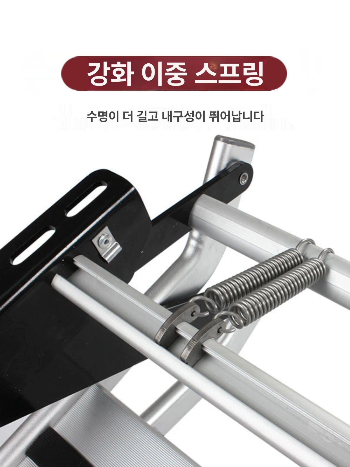 캠핑카 사이드스텝 발판 계단 사다리 버스 트레일러 홑겹 도어 하차 고강도 오프로드 - 상세 이미지 4