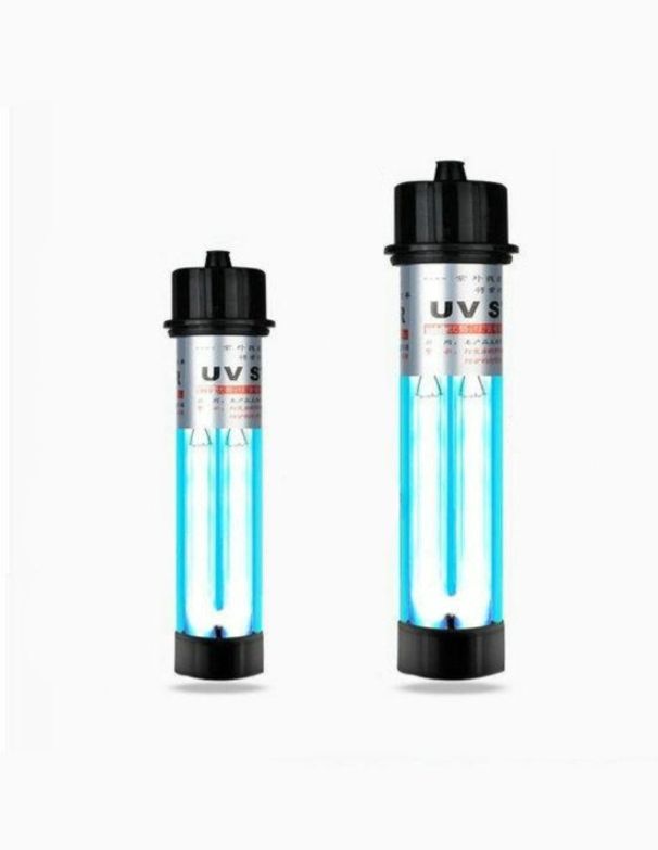 수조 살균등 필터 수족관 램프 연못 살균기 uv 조명 타이머 해수 열대어 녹조제거 정화 - 상품 이미지