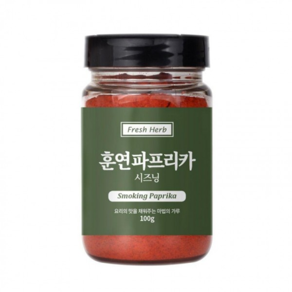 훈연 스모크 파프리카 가루 100g 향신료 파우더 시즈닝 양념 분말 조미료 요리용 양념가루 - 상품 이미지