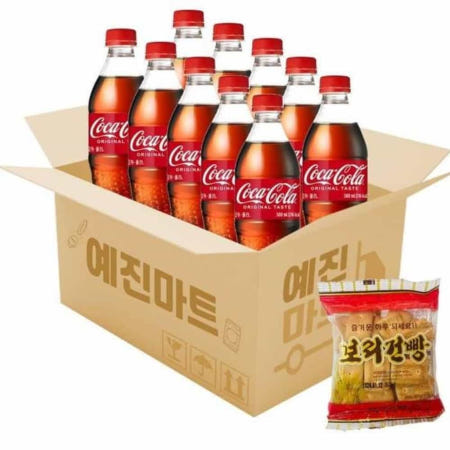 토리샵 탕비실음료 치킨콜라 코카콜라 업소용 500ml 10p