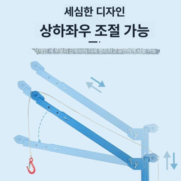 최강 이동형 갠트리 크레인 리프팅 인양기 장비 호이스트 - 상세 이미지 4