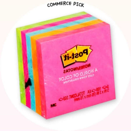 CPICK협력사 3M 포스트잇 654-5UC 케이프타운 5패드 세트 커머스픽301