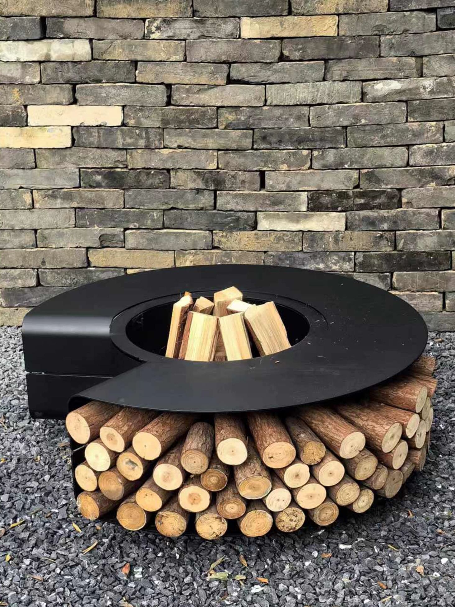 일회용 석쇠 야외 바비큐 휴대용 원형 업소용 그릴 불판 블랙지름 1200mm - 상세 이미지 2