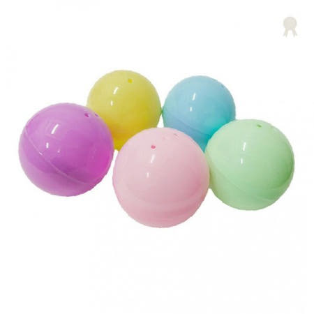 플라스틱 구형 빈 캡슐 단색 추첨용 뽑기 공 이벤트 행사 게임 경품 추첨 용기