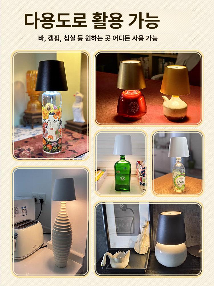칵 병 와인 자동 30ML 2마리 정량과인 바 푸어러 블랙 메탈릭 - 상세 이미지 2