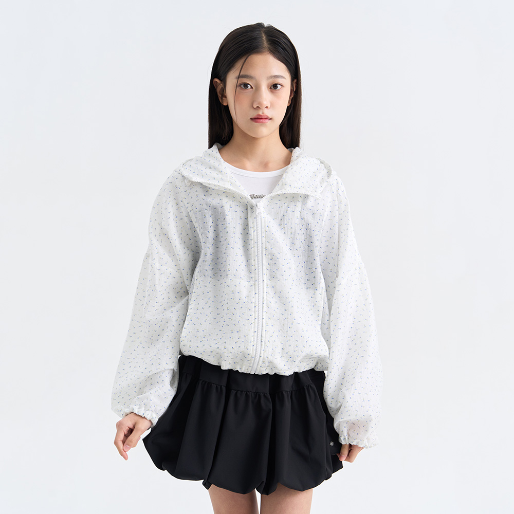 더데이걸 문양 후드 바람막이 TGJA26302 - 상세 이미지 3