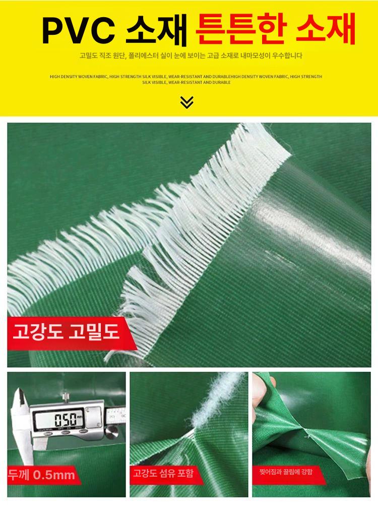 조립식주차장 간이천막 이동식 차고천막 캐노피 어닝 4mx10m - 상세 이미지 4