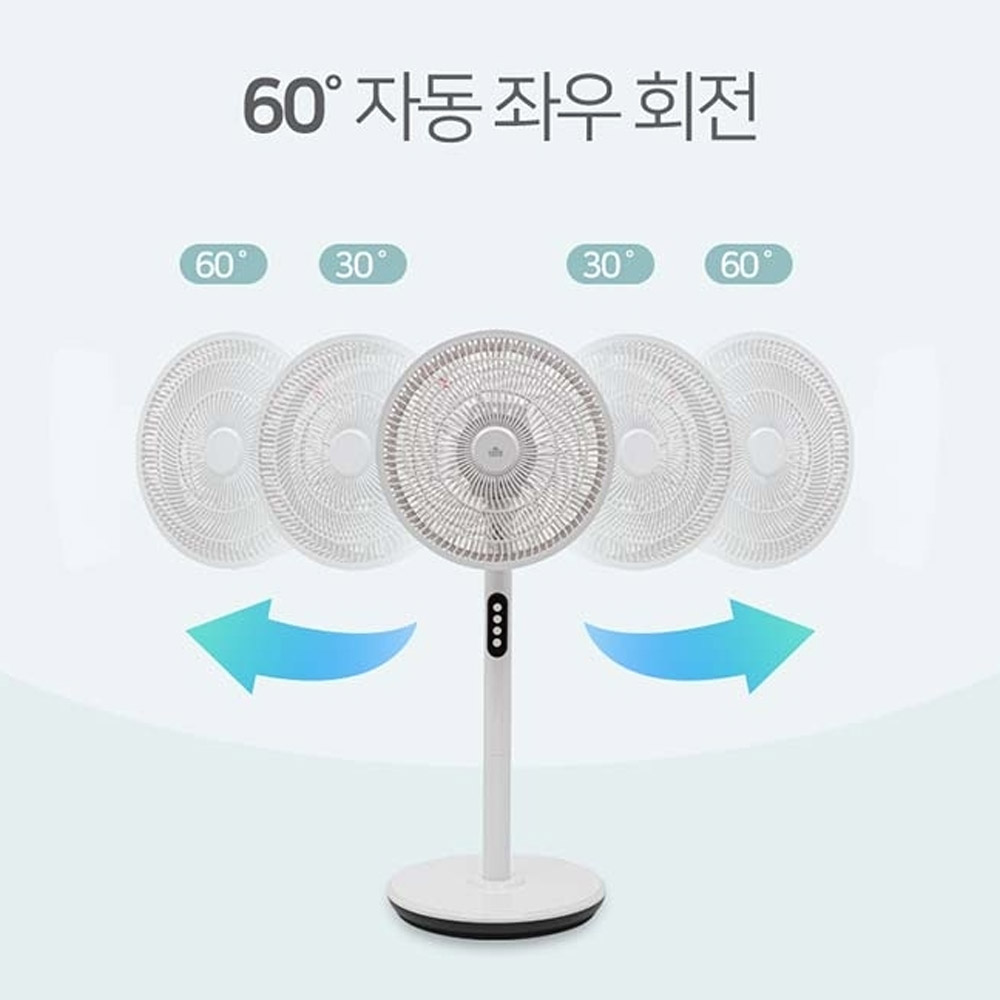 고스 써큘레이터 선풍기 사무실 거실 주방 식당 공기순환 에어컨보조 냄새배출 습기제거 선풍기 - 상세 이미지 4