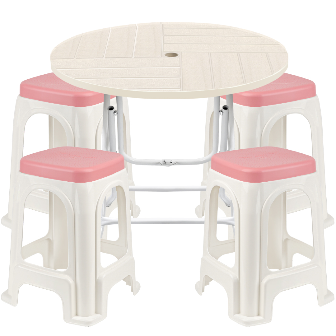 플라스틱 테이블 편의점 포장마차 야외 접이식테이블 사각의자 회전의자