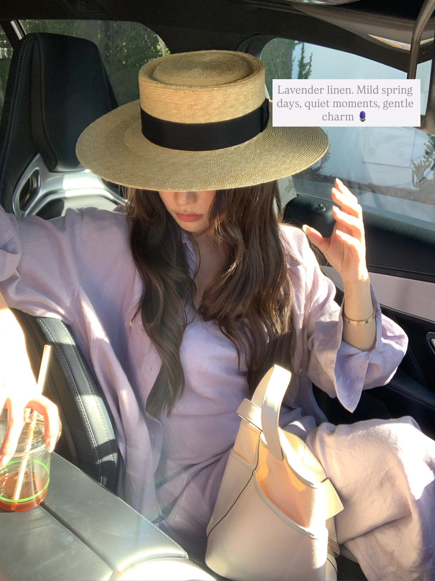 ShihWei 여성린넨셔츠 긴팔 자외선차단 얇은 봄 여름 린넨100 셔츠블라우스 - 상세 이미지 5