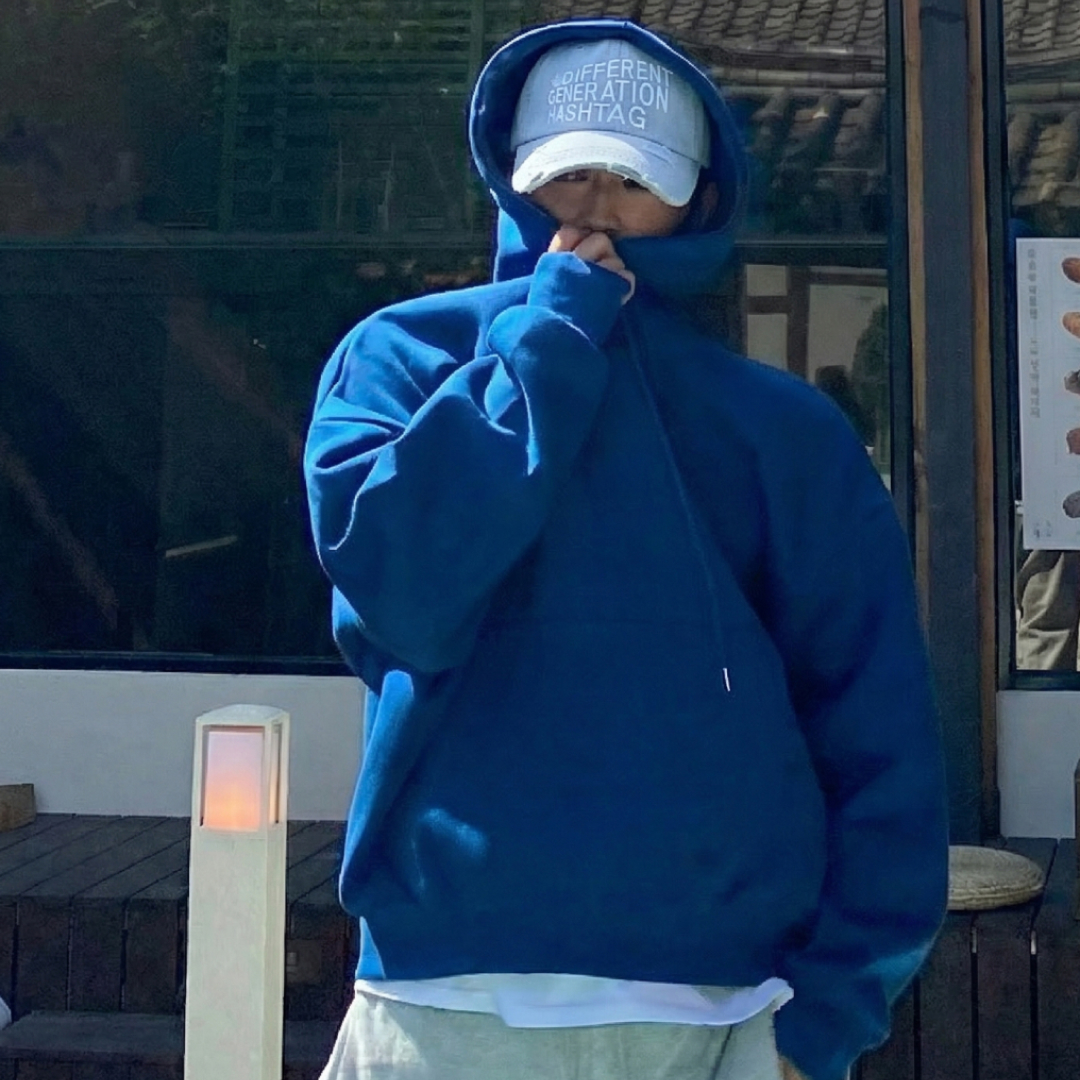 남자대두볼캡 깊은볼캡 데님모자 - 상세 이미지 5