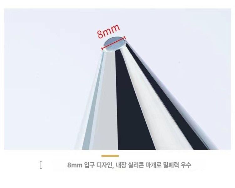 반죽 주입기 스텐 구멍 디스펜서 8mm 제과 타코야끼 1.2l - 상세 이미지 5