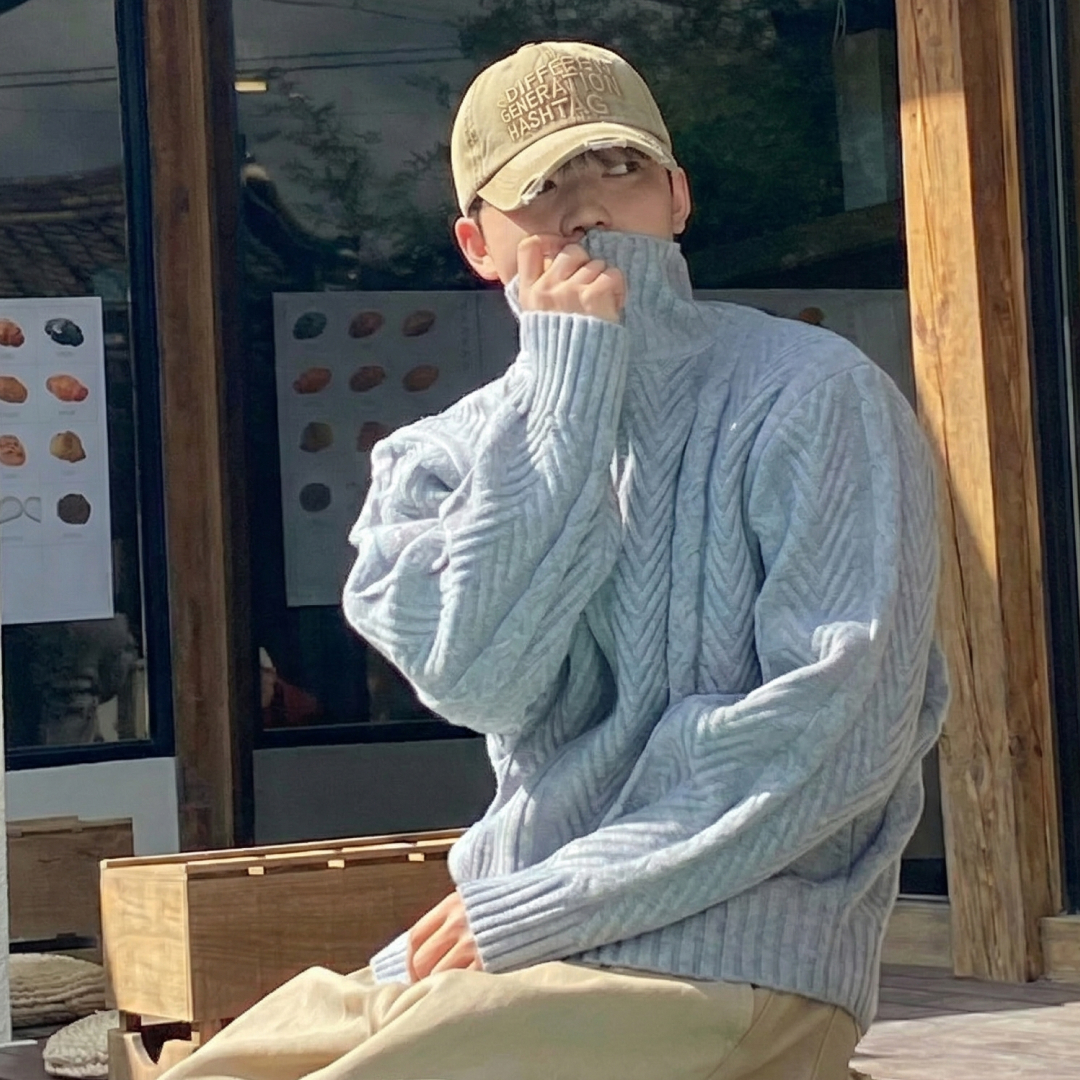 남자대두볼캡 깊은볼캡 데님모자 이미지 6