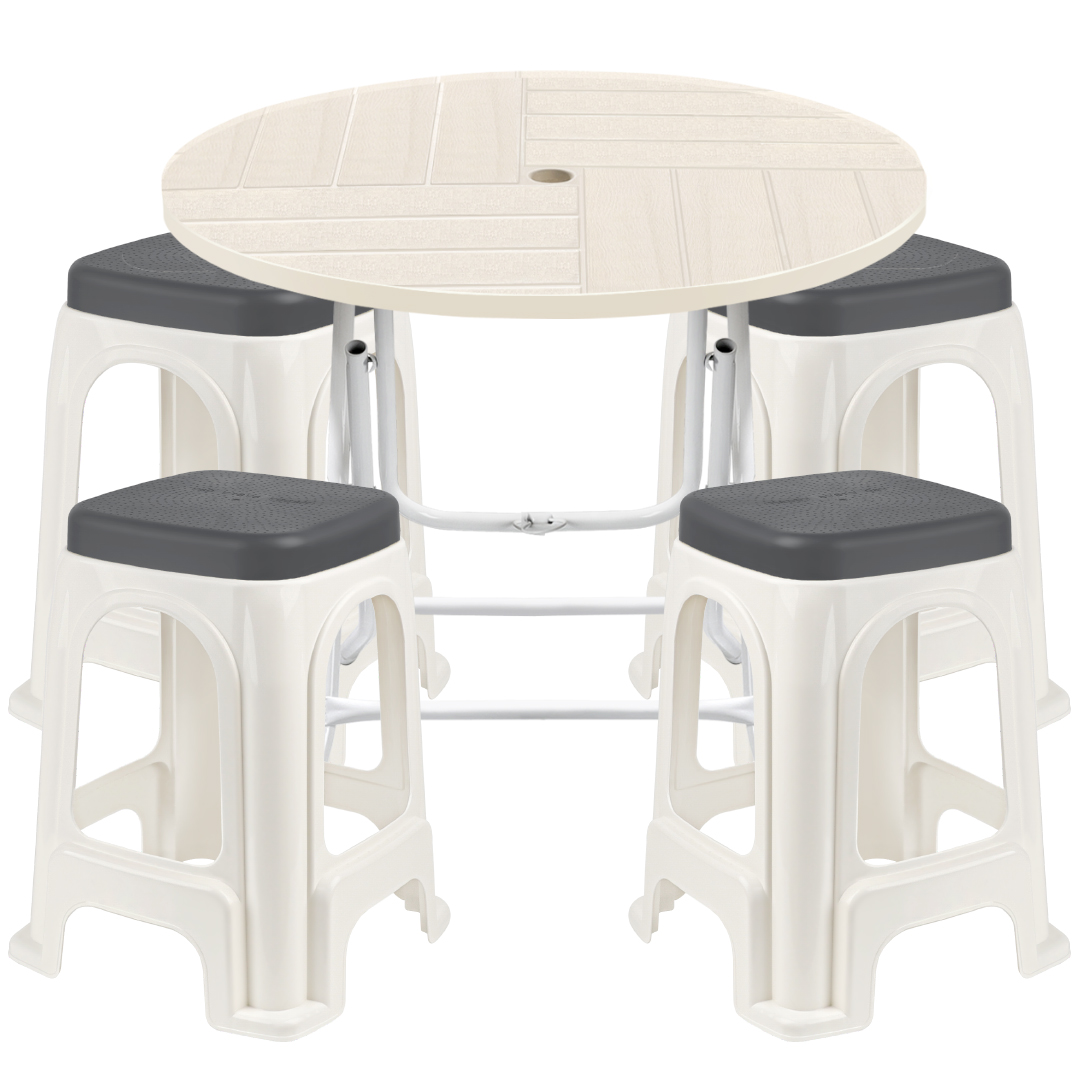 플라스틱 테이블 편의점 포장마차 야외 접이식테이블 사각의자 회전의자