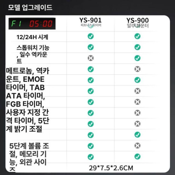 스마트 타이머 디지털 카운트다운 소켓 계란 전문 요리 퇴직 체육관 - 상세 이미지 5