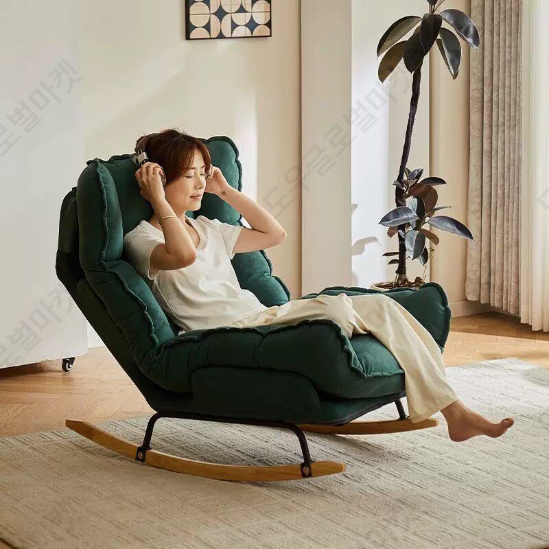 일인쇼파 소파없는거실 편한 1인용 독서의자 리클라이너 - 상품 이미지