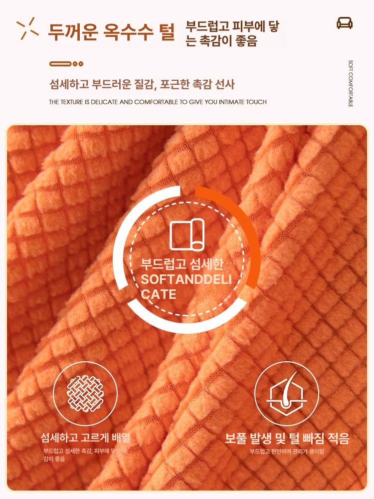 방수 소파커버 고밀도 쇼파패드 워터프루프 패브릭 미끄럼방지 슬립커버 천갈이 - 상세 이미지 3