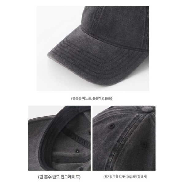쿨링 빅사이즈 드라이핏 모자 남녀공용 대두 테니스 - 상세 이미지 5