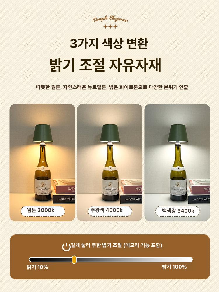 칵 병 와인 자동 30ML 2마리 정량과인 바 푸어러 블랙 메탈릭 - 상세 이미지 4