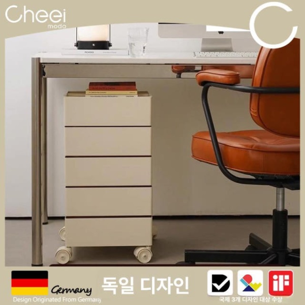 모던 스타일 5단 다용도 북유럽 서랍장 인테리어 화장대 - 상품 이미지