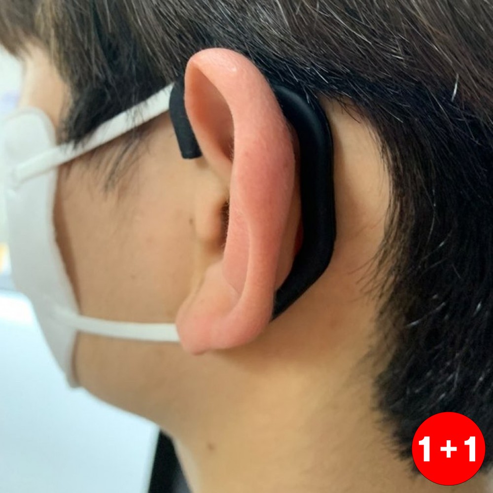 실리콘밴드 마스크귀통증 보호가드 이어밴드 위생용 부드러운재질 귀보호 밴드(주문의2배수량 배송) - 상품 이미지