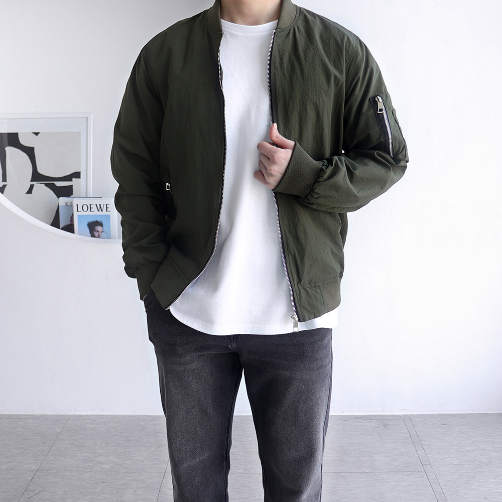 MA-1항공점퍼 MA1 남자봄점퍼 이미지 8