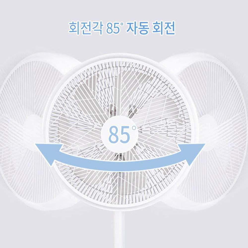고스 선풍기 14인치 좌석 스탠드겸용 가정용 거실 침실용 - 상세 이미지 2