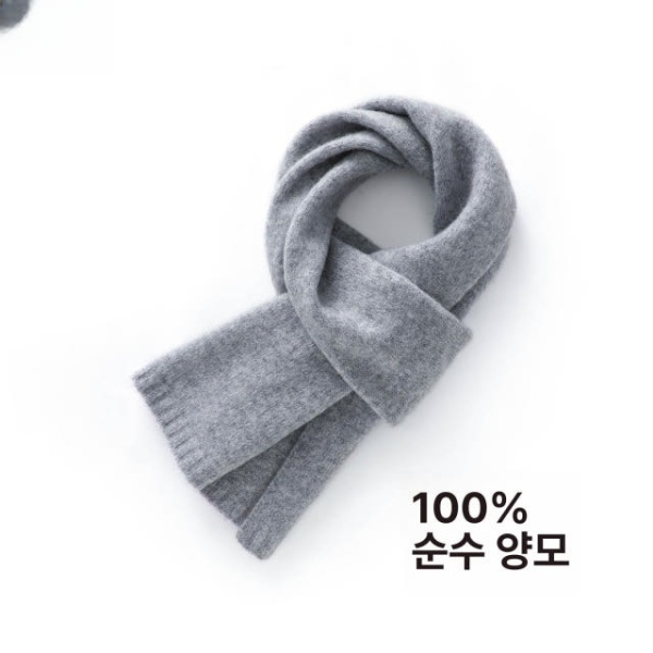 럭셔리 캐시미어100 머플러 목도리 고비 패션 - 상세 이미지 3