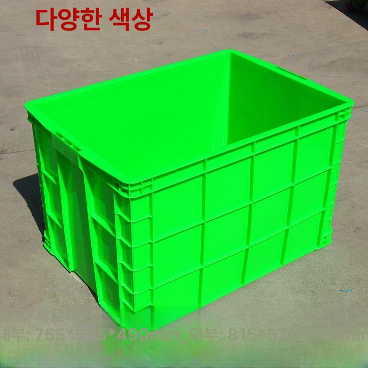 사각 플라스틱통 대형 리터 공장 창고 다용도 대용량 용기 플라스틱물통 바트 - 상세 이미지 5