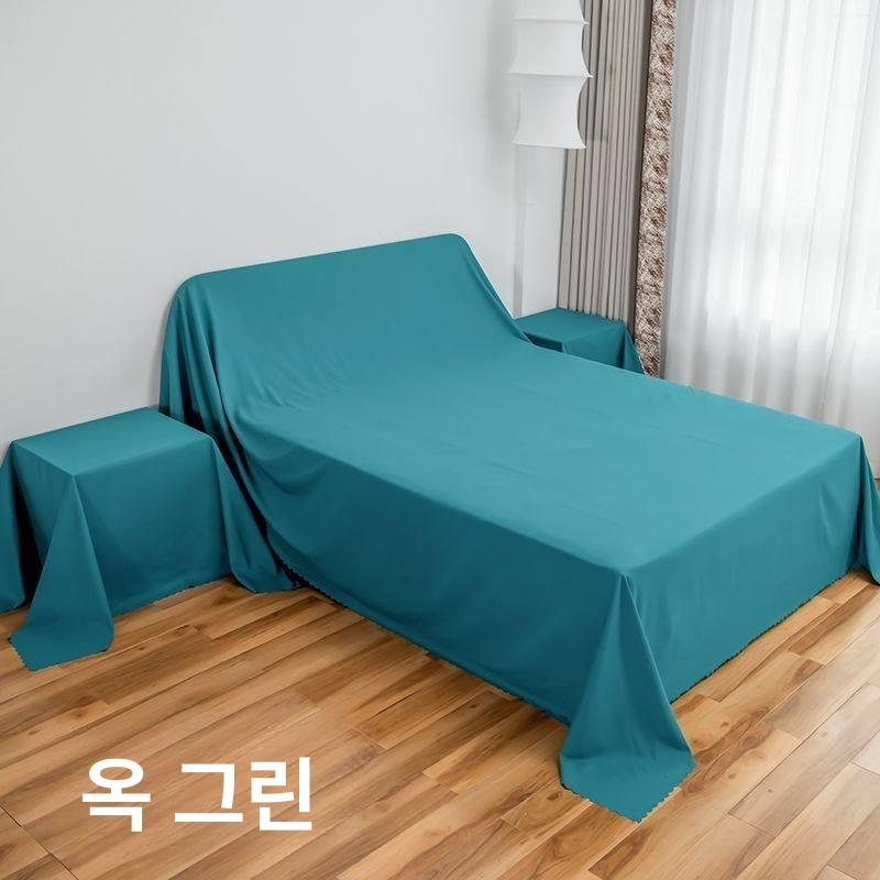 대형 가구 덮는 식탁 공사 커버 천 방지용 이사 쇼파 타로퍼플 길이 2m/너비 2.5m - 상세 이미지 4