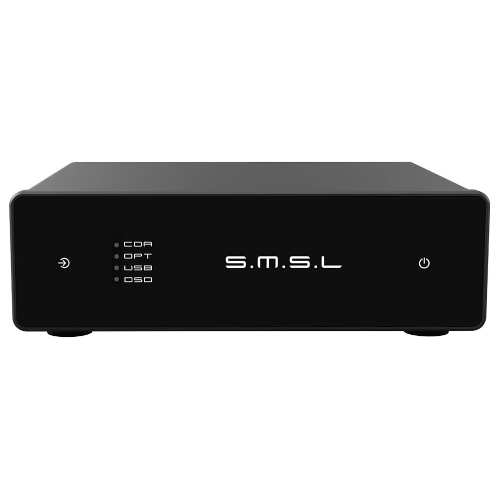 SMSL D1 고해상도 오디오 Dac Rohm BD34352EKV 칩 터치 컨트롤 RCA 출력 768kHz / 32bit DSD512 THD+N 0.00038 , 전화 패드 PC - 상품 이미지